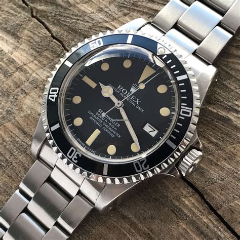 rolex 1665 great white dial variations|Rolex sea dweller watch.